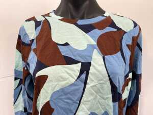 Sportscraft Geo 3/4 Merc Tee in Multi, size M - 2