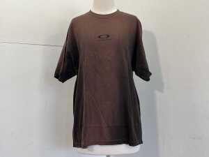 Cactus Jack x Oakley Day Zero T-Shirt in Brown, size L