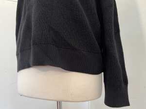 Saba Angus Men's Quarter Zip in Black, size S - 3