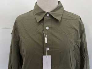Saba Ethan Poplin Men's Casual Shirt in Khaki, size M - 2