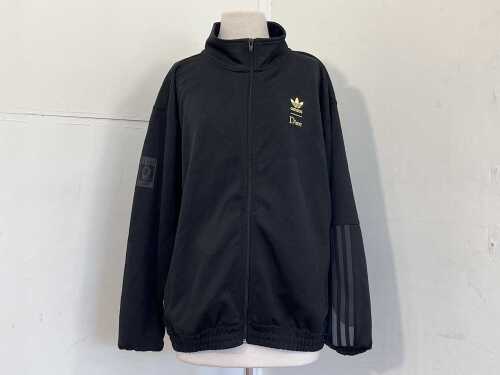 Adidas Dime Superfire Track Jacket in black, size M
