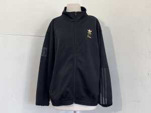 Adidas Dime Superfire Track Jacket in black, size M