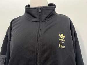 Adidas Dime Superfire Track Jacket in black, size M - 2