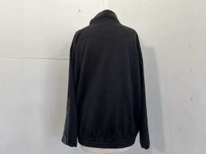Adidas Dime Superfire Track Jacket in black, size M - 5