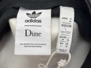 Adidas Dime Superfire Track Jacket in black, size M - 6