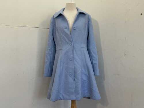 Review Coco Coat in Silver Blue, size 10