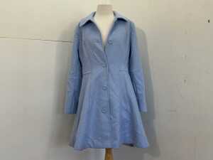 Review Coco Coat in Silver Blue, size 10