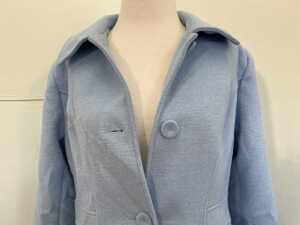 Review Coco Coat in Silver Blue, size 10 - 2