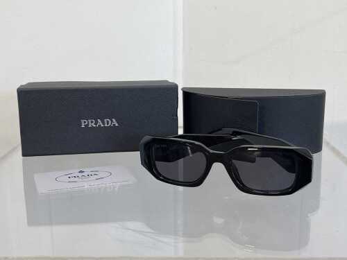 Designer style sunglasses in black