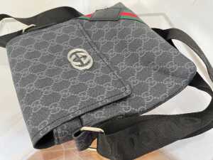 Designer style Men's crossbody bag - 4
