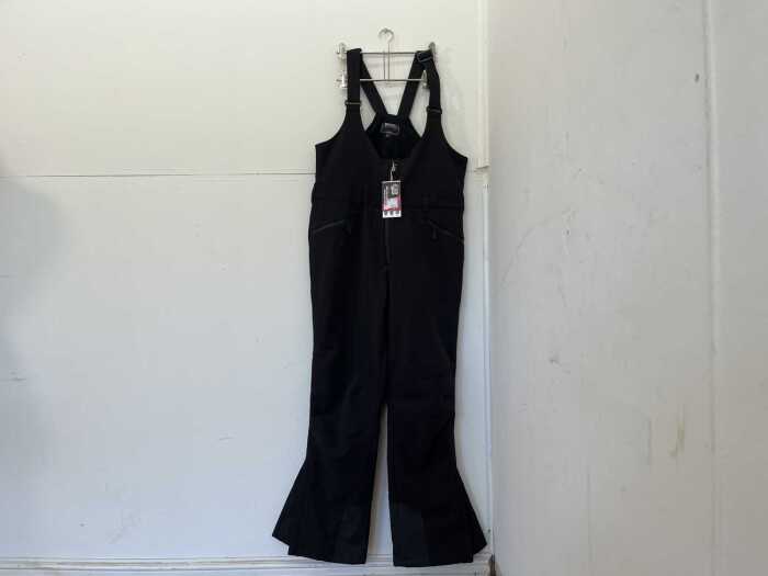 Mountain Warehouse Bib Front Women's Softshell Ski Pant in black, size 12