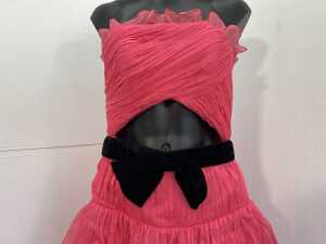 A&yuml;a dress in pink and black, size unknown, likely XS - 2