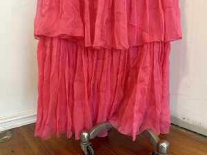 A&yuml;a dress in pink and black, size unknown, likely XS - 3