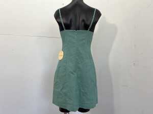 Azzurielle Farrow Strappy Mini Dress in Mint, size 8 - 4
