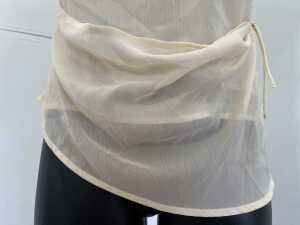 One Mile Kendal Top in Pale Yellow, size S - 3