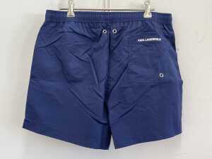 Karl Lagerfeld Nautical Short Boardshort in Medieval Blue, size M - 3