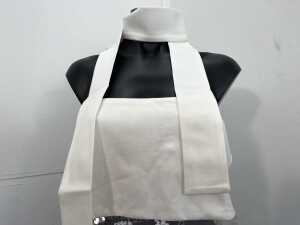Desero Jacare Marbella set in Blanche, top size S, skirt size M - 2