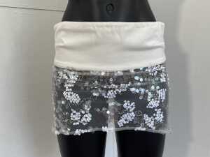 Desero Jacare Marbella set in Blanche, top size S, skirt size M - 4
