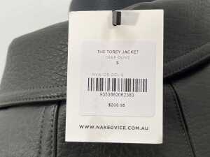 Nakedvice The Torey Jacket in Deep Olive, size S - 6