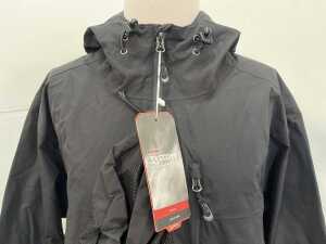 33,000ft Packable Rain Jacket in black, size M - 2