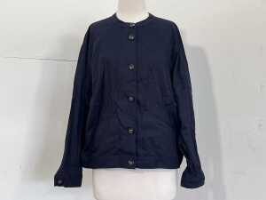 Yarra Trail Figo Jacket in Navy, size 14