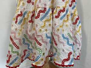 Gorman Dizzy Dangler Anglaise Dress in Multi, size 14 - 3