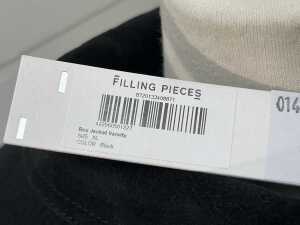 Filling Pieces Box Jacket Varsity in black, size XL - 5