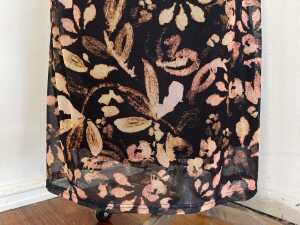 Pilgrim Hayman Gathered Maxi Dress in Print, size 12 - 3