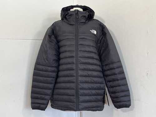 The North Face Men's Terra Peak Hooded Jacket in black, size XL