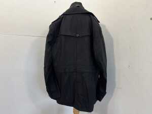 Wool coat in black, size XL - 4