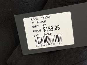 Portmans Wildest Dreams Blazer in Black, size 12 - 5