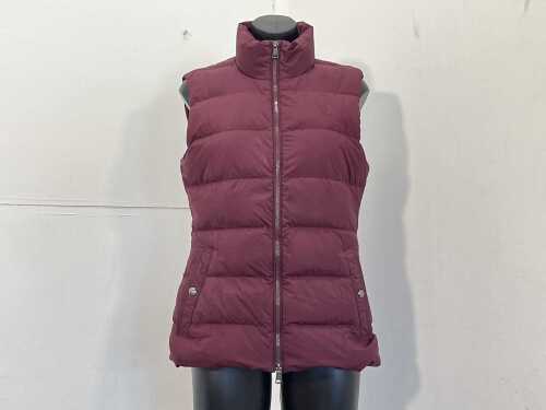 Polo Ralph Lauren Nylon Vest in Maroon, size S