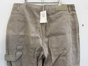 Henne Zella Cargo Pant in Grove, size 34 - 4