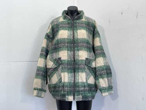 Cartel & Willow Miles Jacket in Tide Check, size XL