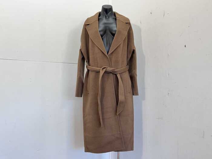 Assembly Label Ivy Wool Coat in Oak, size XL