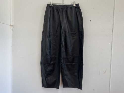Assembly Label Danika Leather Pant in Black, size 10