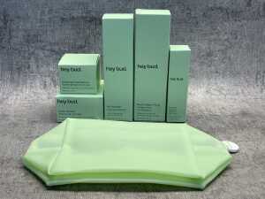 Group of Hey Bud beauty products