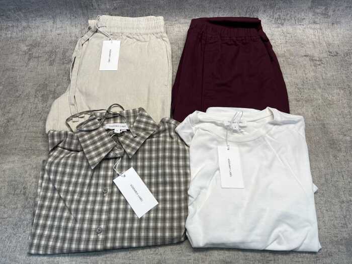 Group of Assembly Label clothing size XS