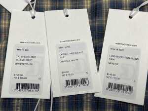 Group of Assembly Label clothing size XL - 5