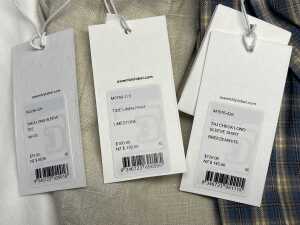 Group of Assembly Label clothing size XL - 4