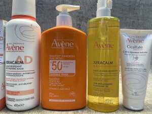 Group of Avene beauty products - 3