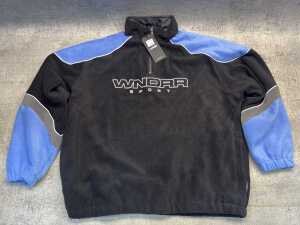 WNDRR Kickoff 1/4 Zip Polar Fleece Sweat size L