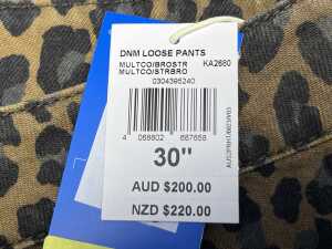 Adidas Denim Loose Pants size 30 - 4