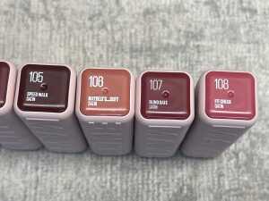 Group of Maybelline Satin lipstick - 3