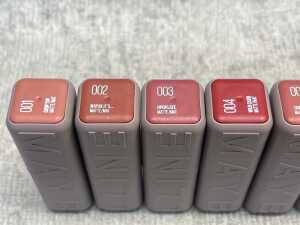 Group of Maybelline Matte lipstick - 2