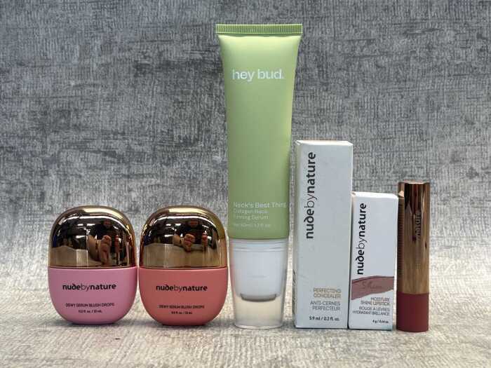 Group of Nude By Nature makeup