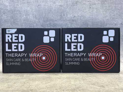 Two Red Led Therapy Wraps
