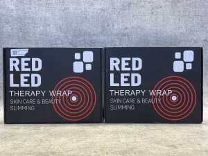 Two Red Led Therapy Wraps