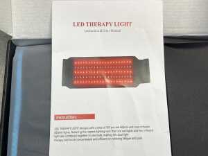 Two Red Led Therapy Wraps - 3