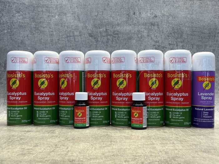 Group of Bosisto's Eucalyptus Spray
